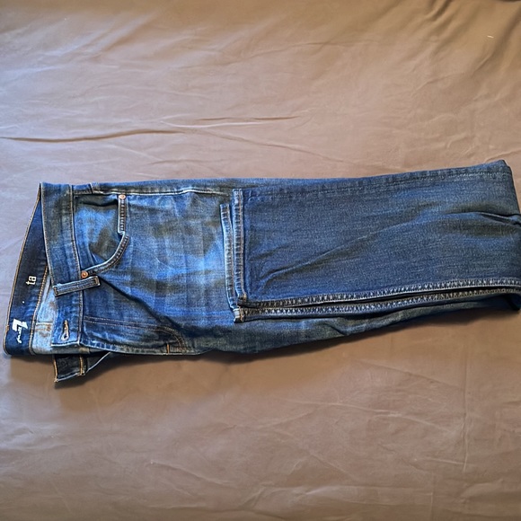 7 FOR ALL MANKIND | 34W | STRAIGHT LEG JEANS - Picture 3 of 3